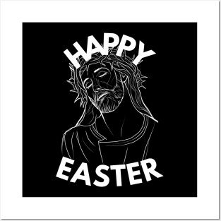 He Is Risen, Happy Easter day Shirt, Easter day shirt, peeps, bunny, jesus, christian easter shirt,cute easter shirt,gift for easter,easter family shirt Posters and Art